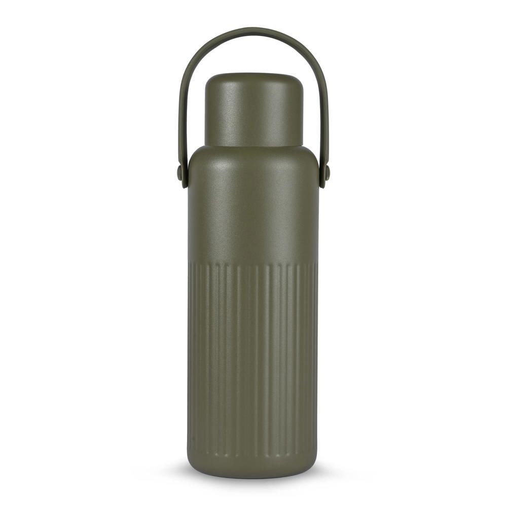 Sagaform Theo Thermosfles (gerecycled) 1 L - Dried Green