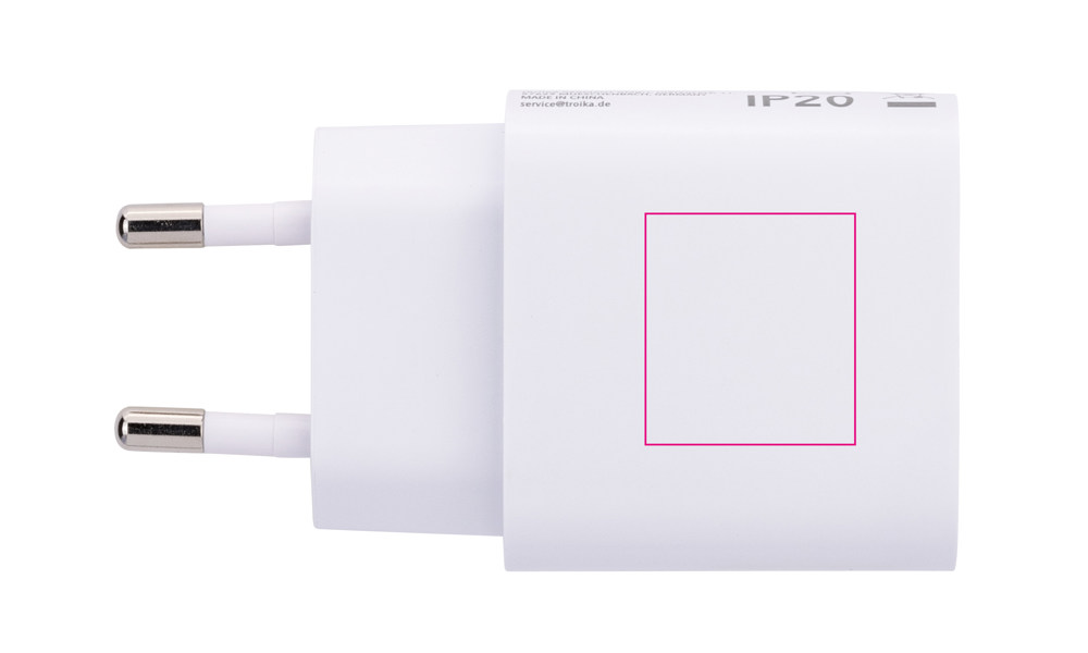 TROIKA Oplaadstekker CHARGE-X DUO 20