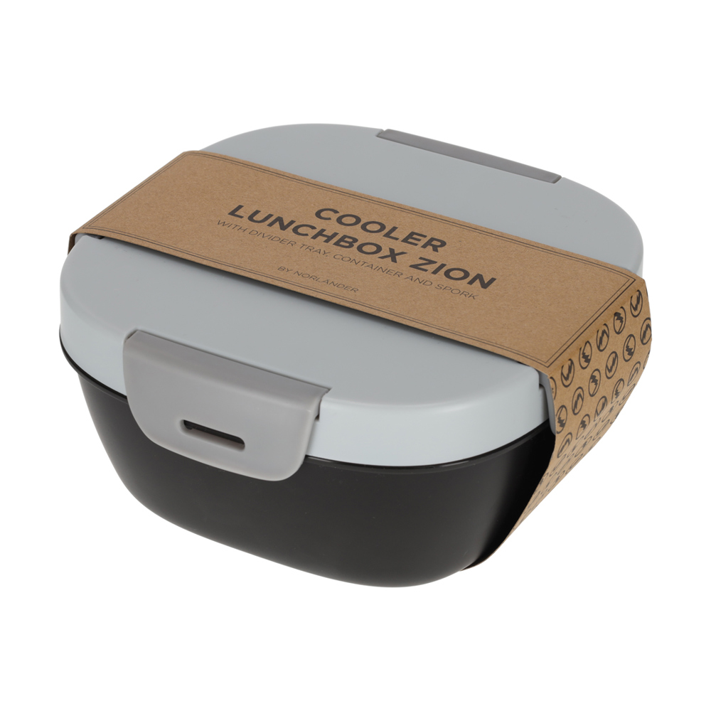 NORLÄNDER Lunchbox Met Koelelement Zion Grijs