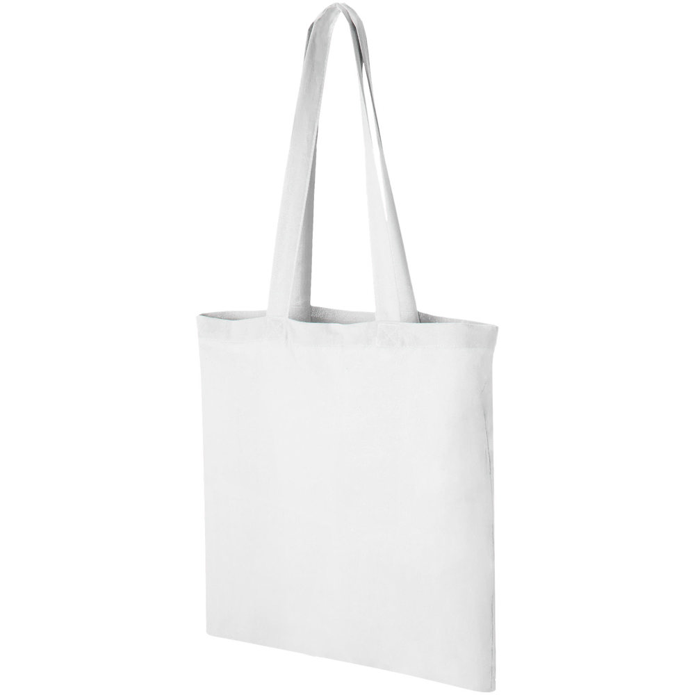 Carolina 100 g/m² katoenen draagtas 7L - Wit