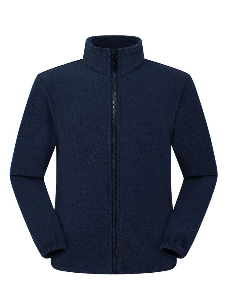 BS Peak full zip fleece sweater, 290 gr/m² - Navy (PMS 5395C)