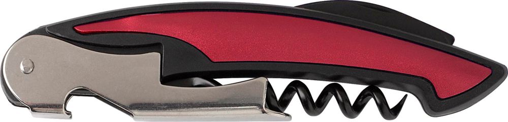Kelnersmesje Rosaura | Rvs | 5-rings kurkentrekker - bordeaux