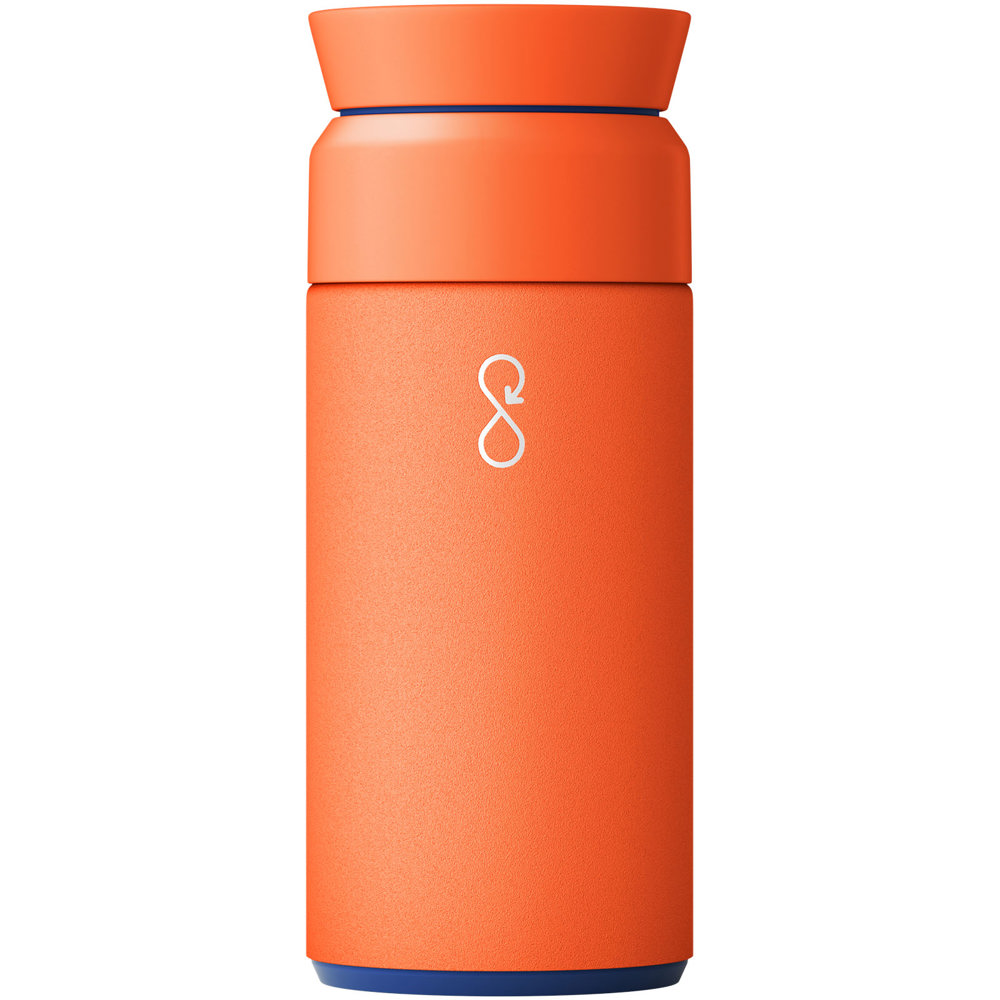 Ocean Bottle thermosfles van 350 ml - Zon oranje