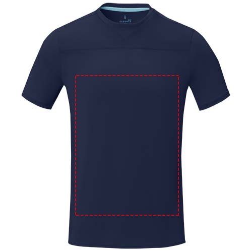 Borax 160 g/m² Heren T-shirt met korte mouwen, cool fit, GRS gerecycled