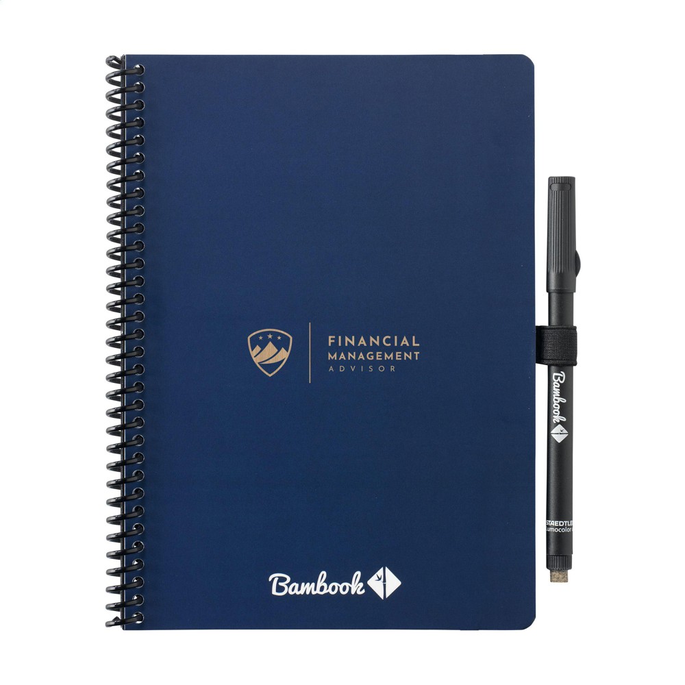 Bambook Classic Original Dot Grid Notebook A5 notitieboek - navy