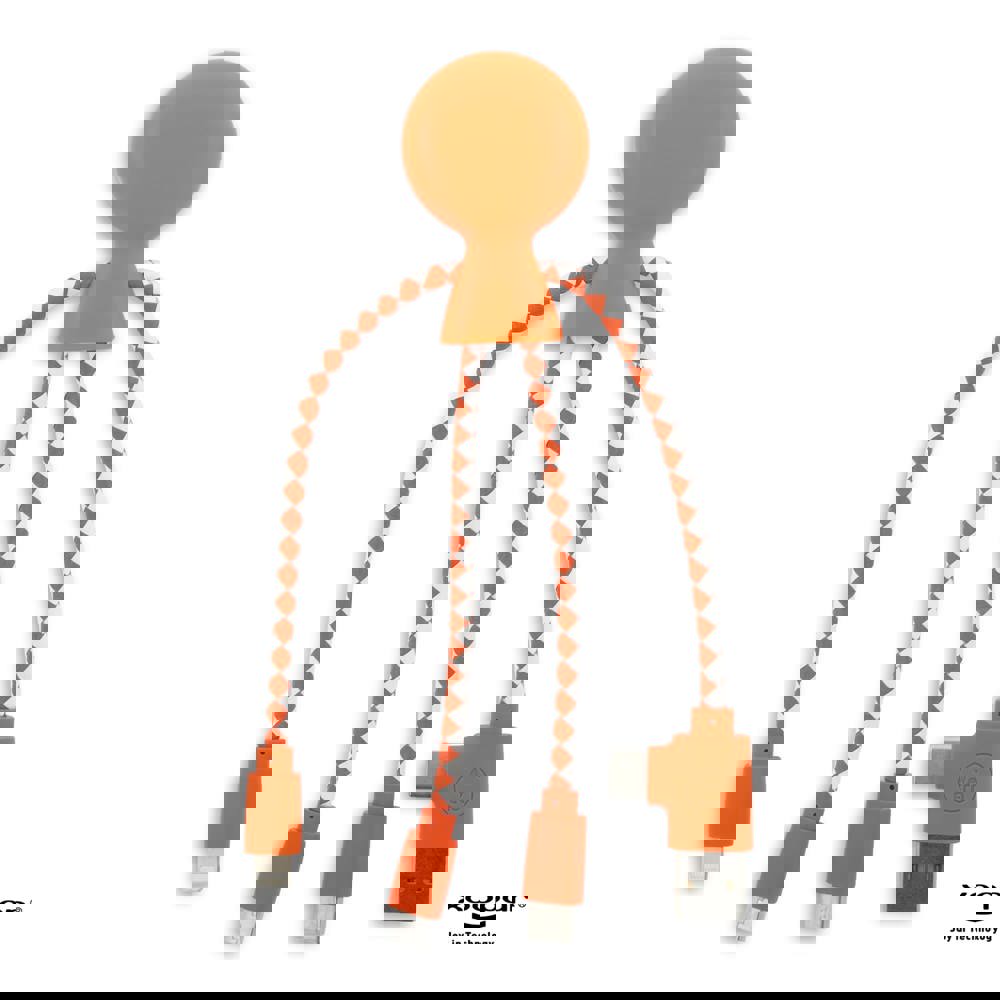 2081 | Xoopar Mr. Bio Charging cable - Oranje