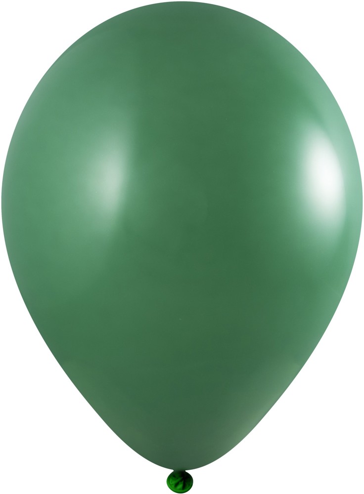 Ballonnen bedrukt High Quality Precision Print Ø 33 cm / omvang 85-95 cm / 11 inch - Donkergroen (1165)
