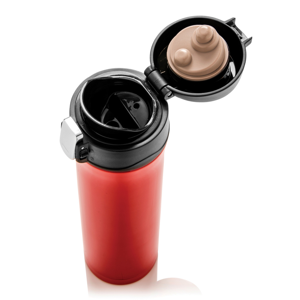RCS gerecycled roestvrijstalen easy lock thermosfles
