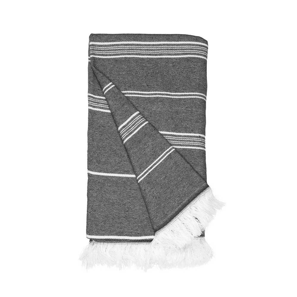 Recycled Hamam Towel - Staalgrijs