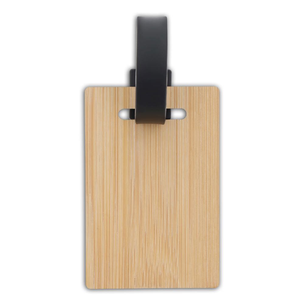Bagagelabel bamboe