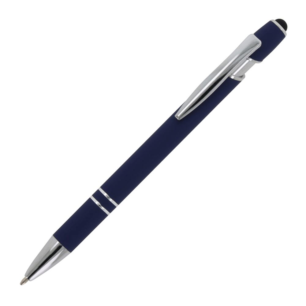 Balpen Paris Metaal soft touch - Donkerblauw