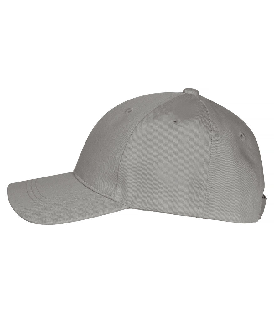 Clique - Classic Cap Zilvergrijs One size