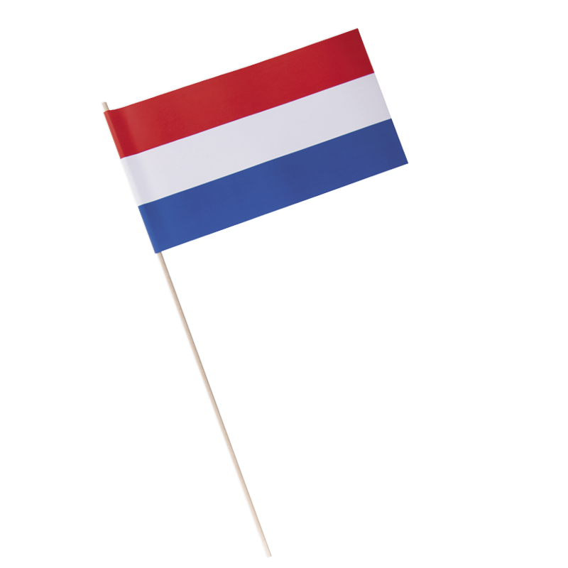 Landenvlaggetjes 11,5 x 24 cm Nederland