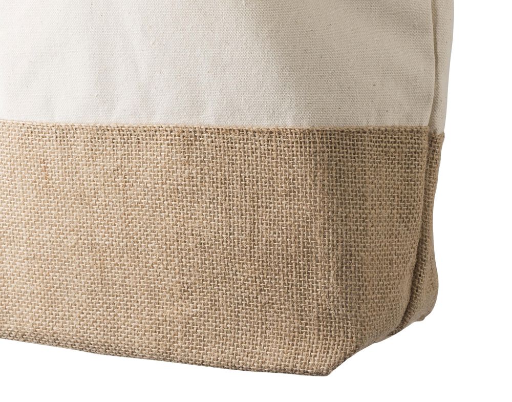 Boodschappentas Diego | Katoen 280 g/m² | Jute bodem
