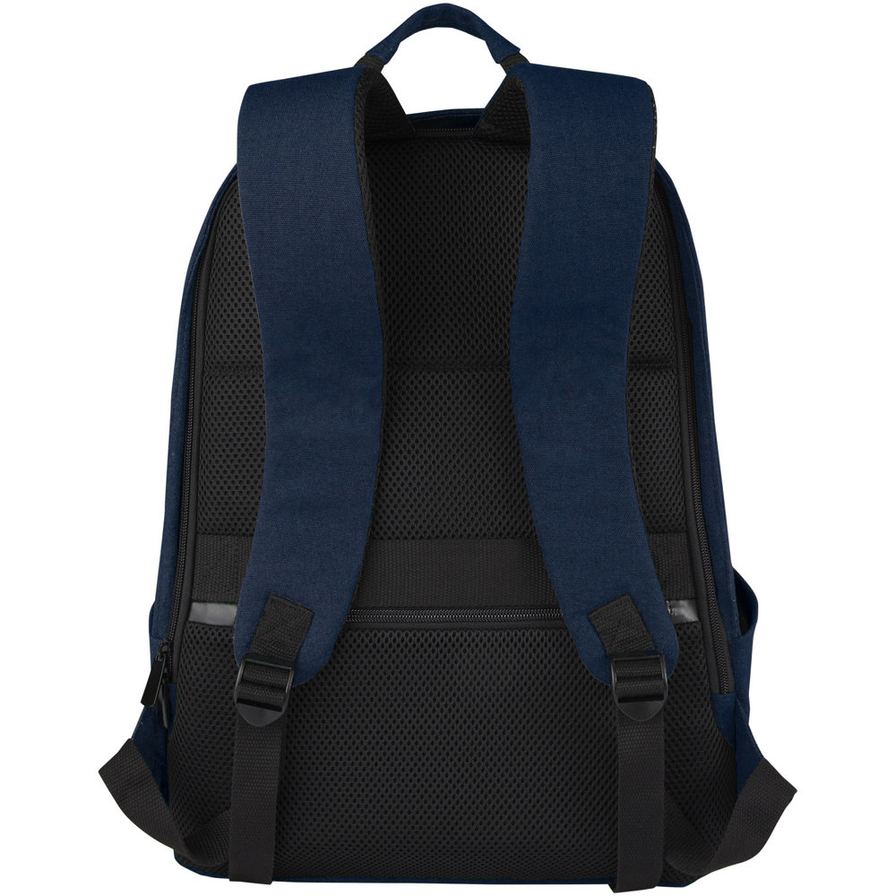 Joey 15,6 inch GRS gerecyclede canvas antidiefstal laptoprugzak 18 l