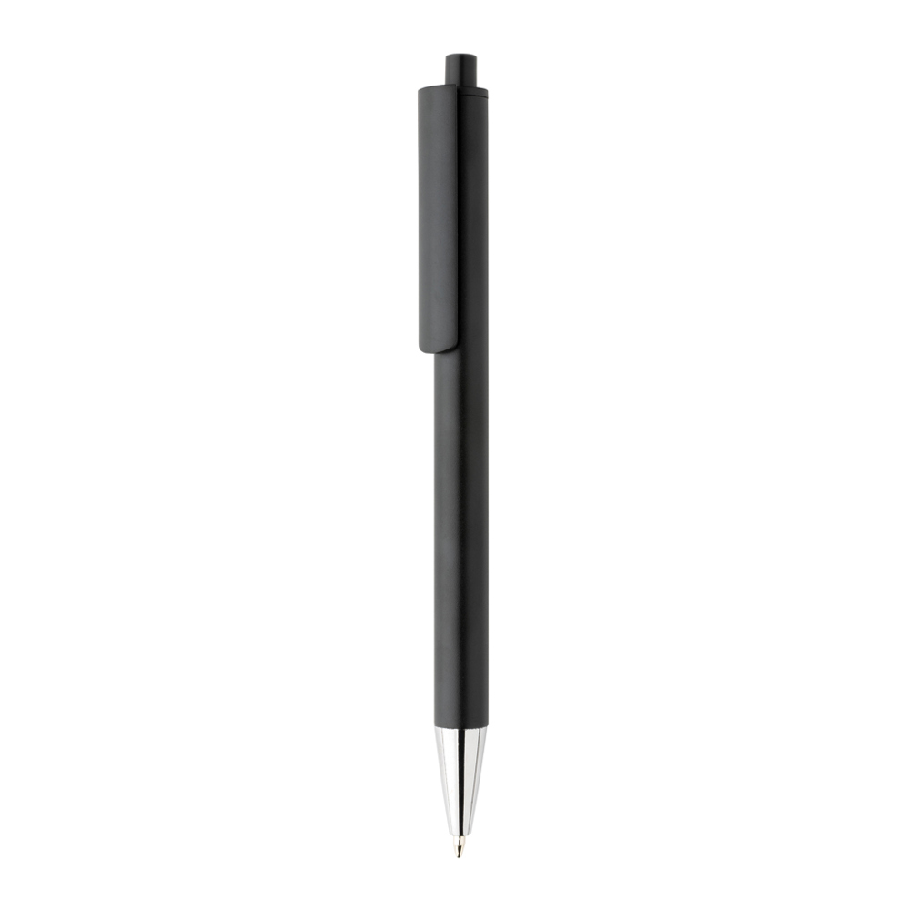 Amisk RCS-gecertificeerde pen van gerecycled aluminium - zwart (± PMS Black)