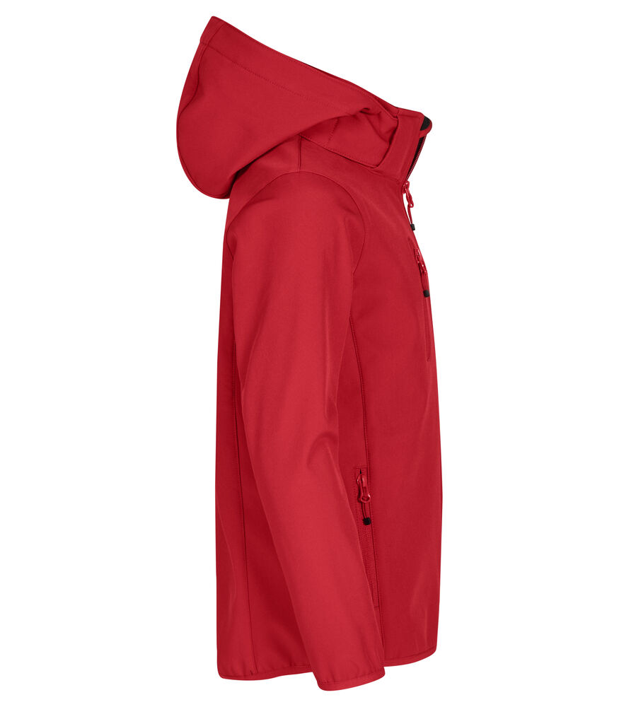 Clique - Classic Softshell Jacket Junior Rood 140