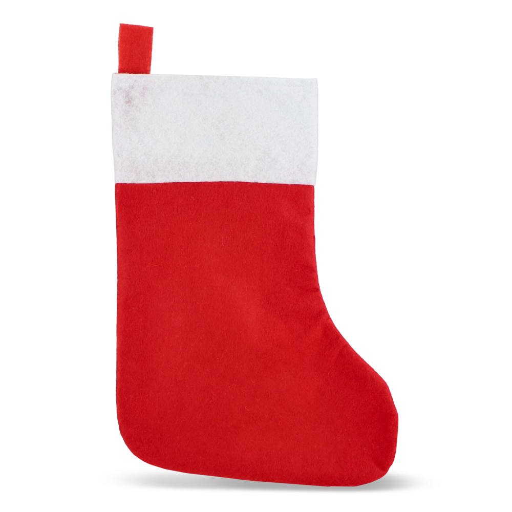 Vilten kerstsok 40 cm