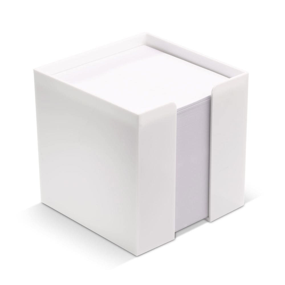 Kubushouder wit papier 10x10x10cm - wit