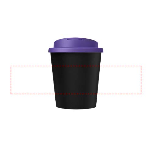 Americano® Espresso Eco 250 ml gerecyclede beker met knoeibestendig deksel 