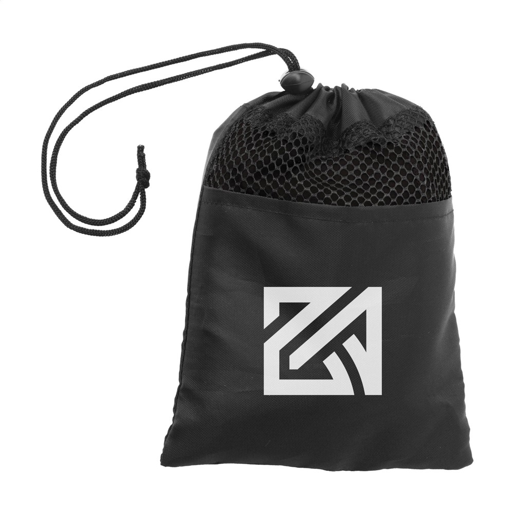Quick Dry Sports/Travel Towel sporthanddoek - Zwart