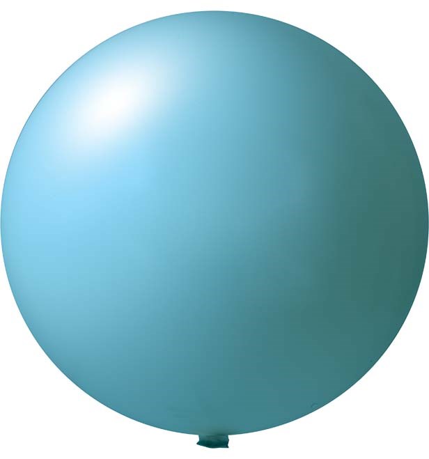 Reuzenballonnen bedrukt Ø 120 cm - Licht blauw (4451) Pastel (± PMS 292)