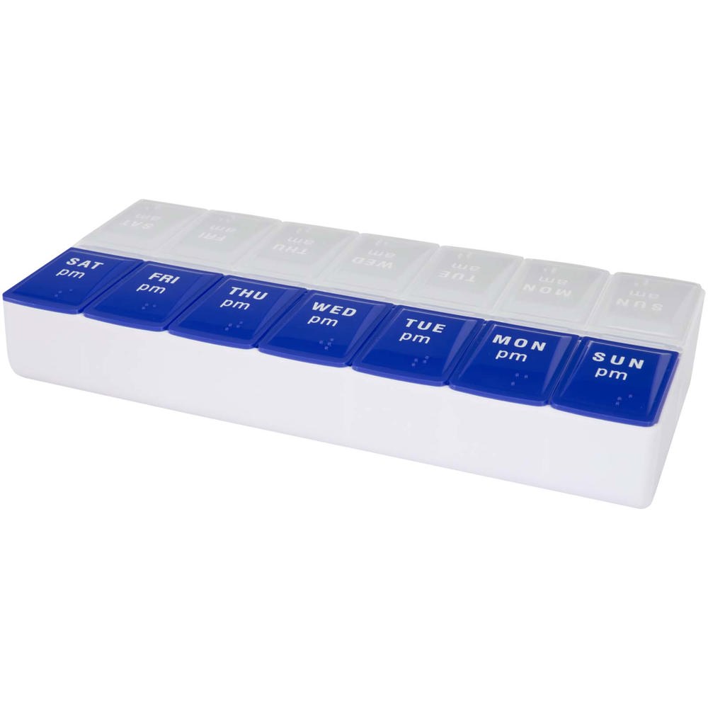 Cycle 7 daagse ochtend/avond organizer voor multivitaminen