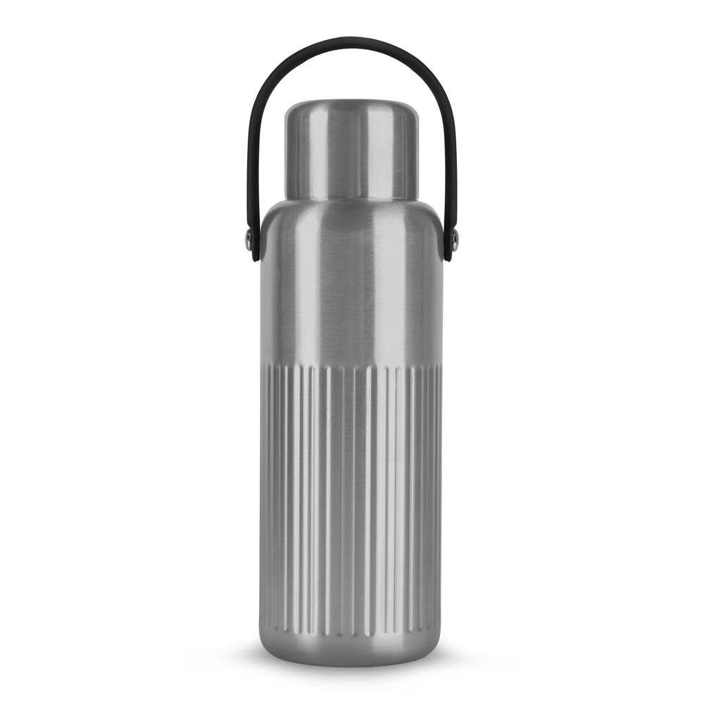 Sagaform Theo Thermosfles (gerecycled) 1 L - zilver