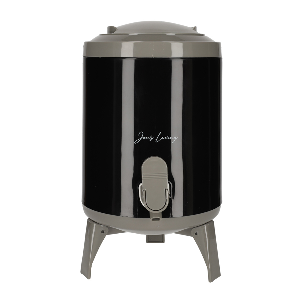 JENS Living Sapdispenser Set met 4 Bekers Zwart