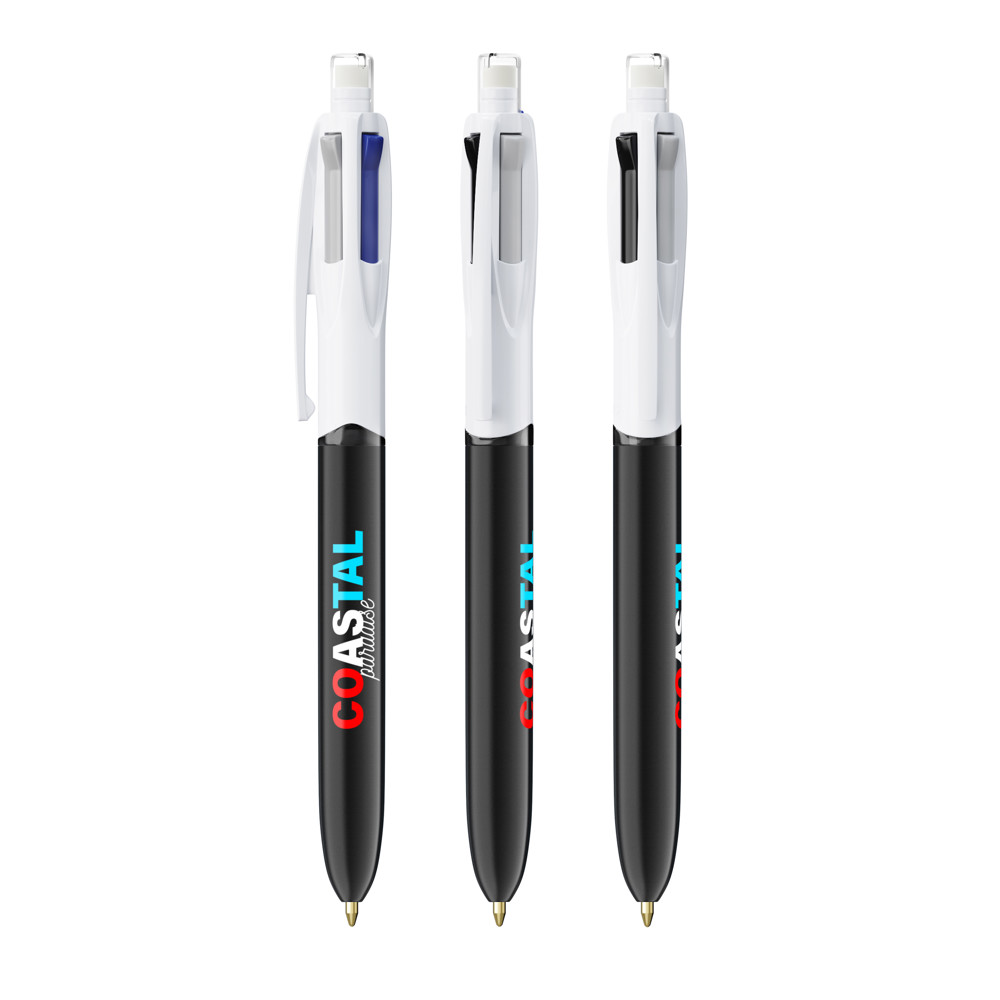 BIC® 4 Colours® 3+1 Inspire ECO - Zwart ECO