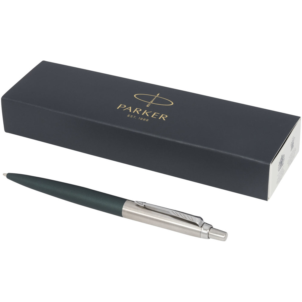 Parker Jotter XL matte balpen met chroom (blauwe inkt) - Groen
