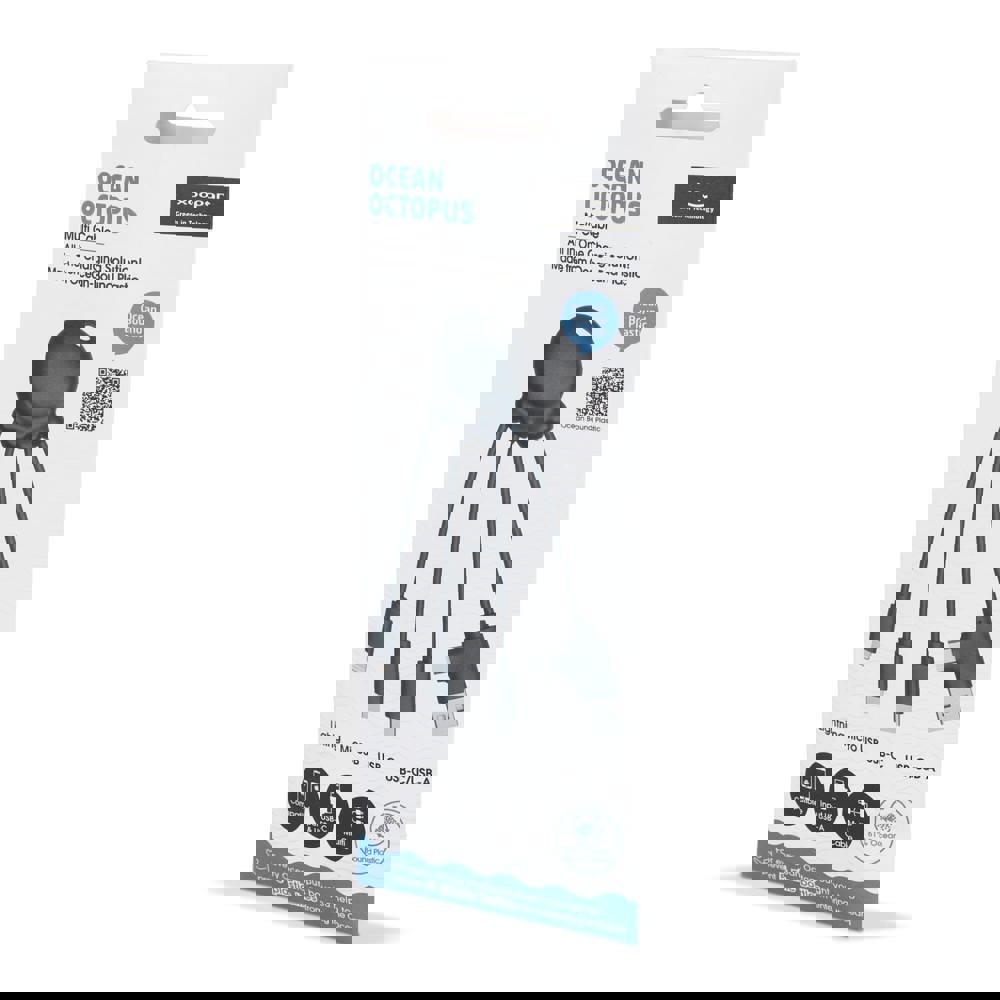 4009| Xoopar Eco Octopus Oplaadkabel Ocean Bound Plastic