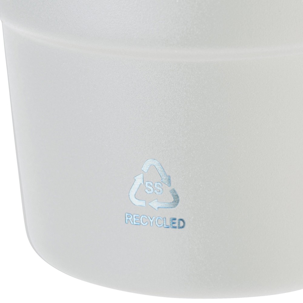 ?Gerecycled roestvrijstalen dubbelwandige drinkbeker (175 ml) Oli