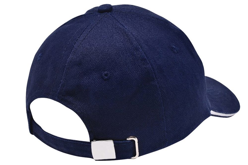 Brushed twill cap