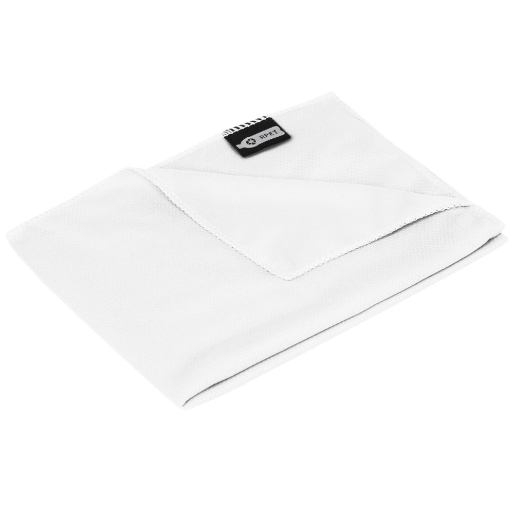 Raquel gerecyclede PET sport koelhanddoek in een pouch 80 x 30 cm