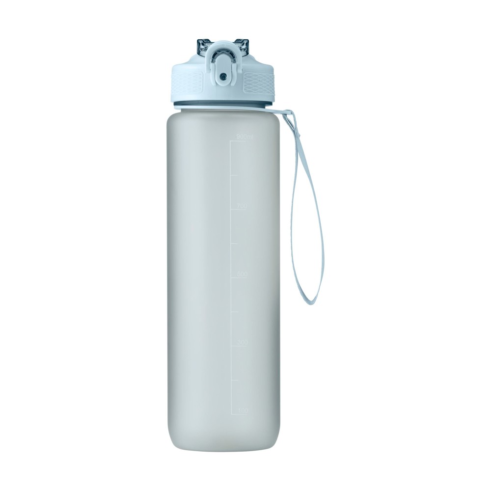 AquaSport RCS Recycled Water Bottle 1 L - lichtblauw (± PMS 2707C)