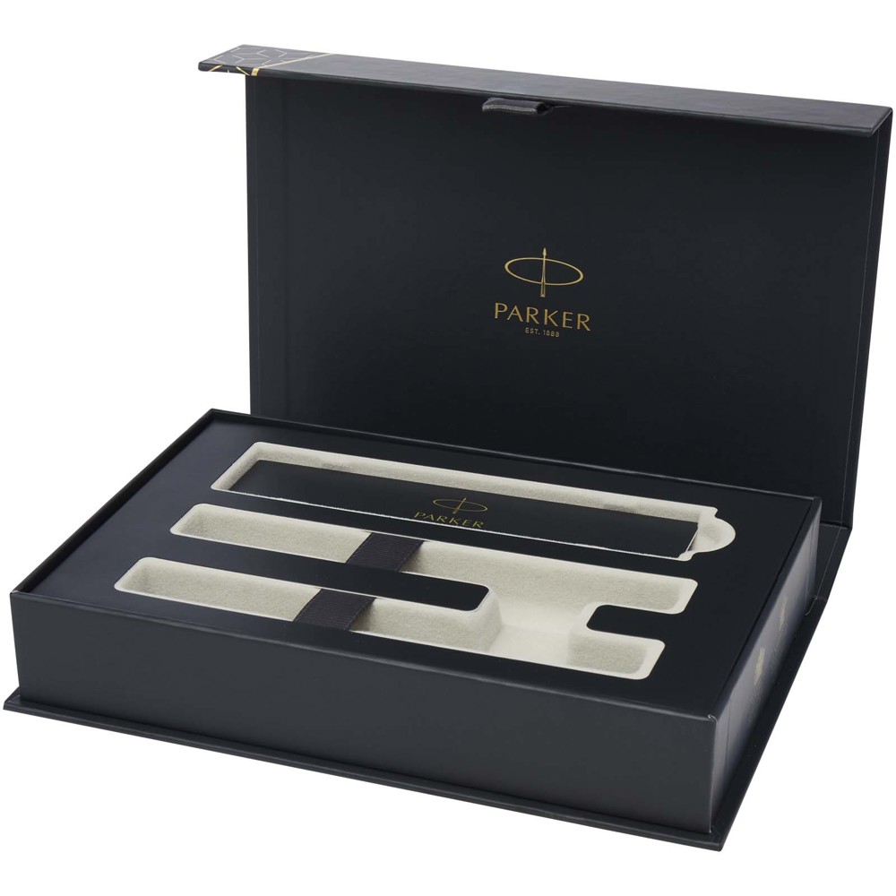 Parker IM Essentials rollerball- en balpen-set - zwart