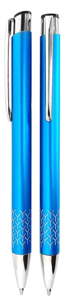 Aluminium balpen Amiens - turquoise