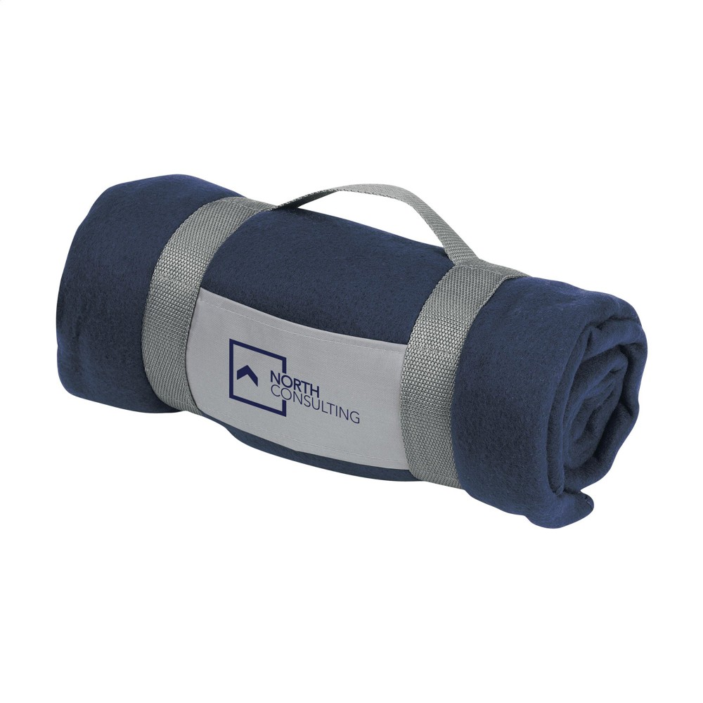 SuperSoft (180 g/m²) fleecedeken - blauw (± PMS 295)