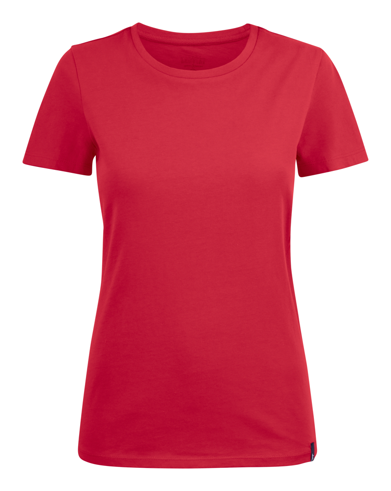 American U  T-Shirt Dames - Rood