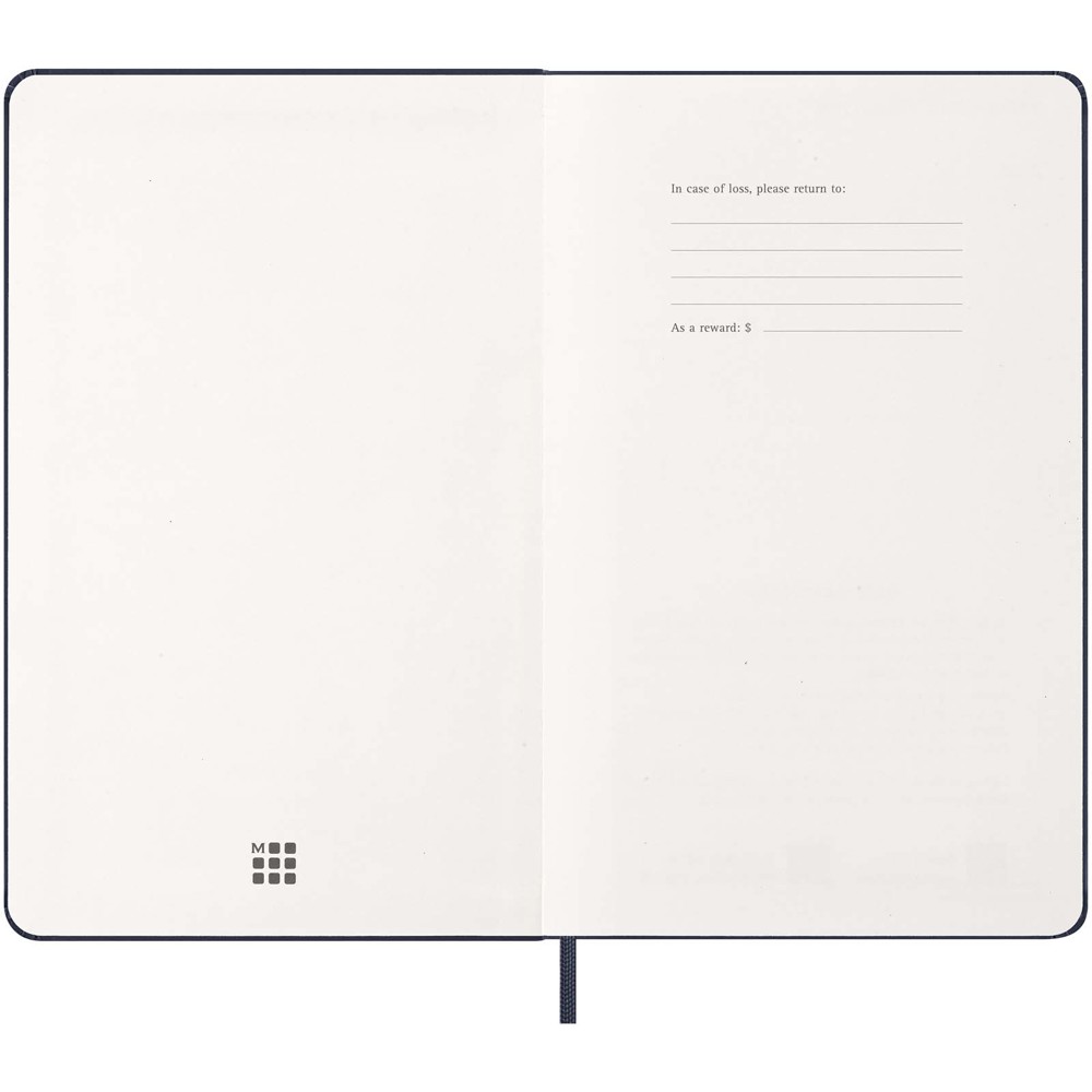 Moleskine week-agenda voor 12 maanden met harde kaft L