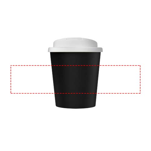 Americano® Espresso Eco 250 ml gerecyclede beker met knoeibestendig deksel 