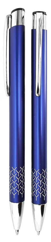 Aluminium balpen Amiens - Navyblauw