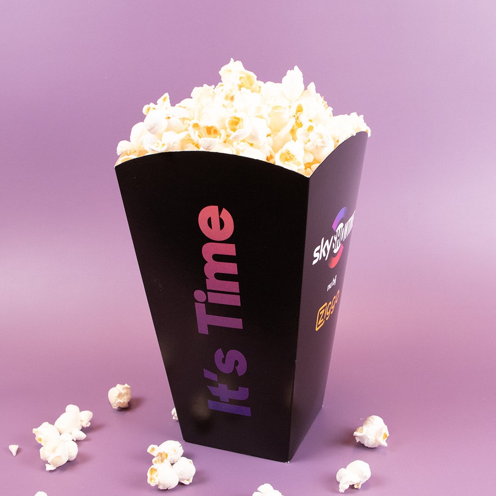 Popcornbekers maat M