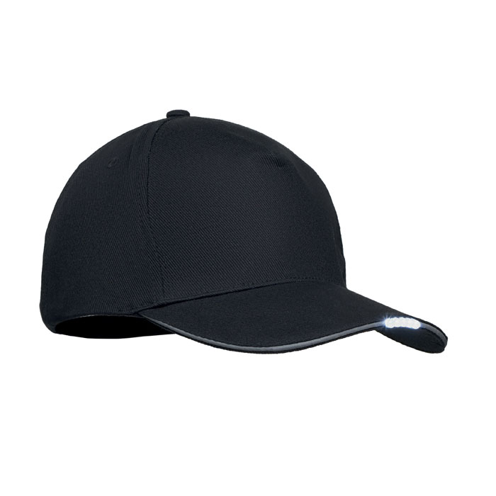 LUZCAP - 5 panelen LED baseballpet katoe