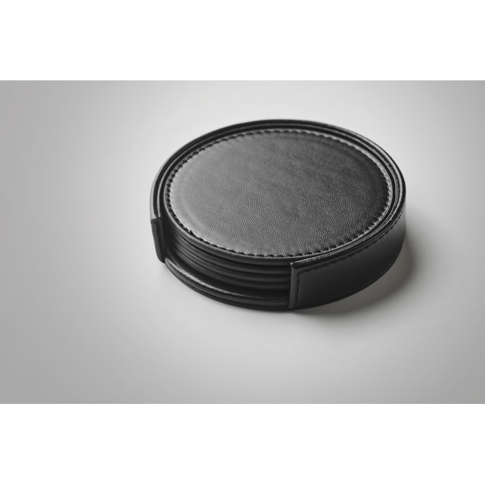 POSA SET - Set van 4 PU onderzetters