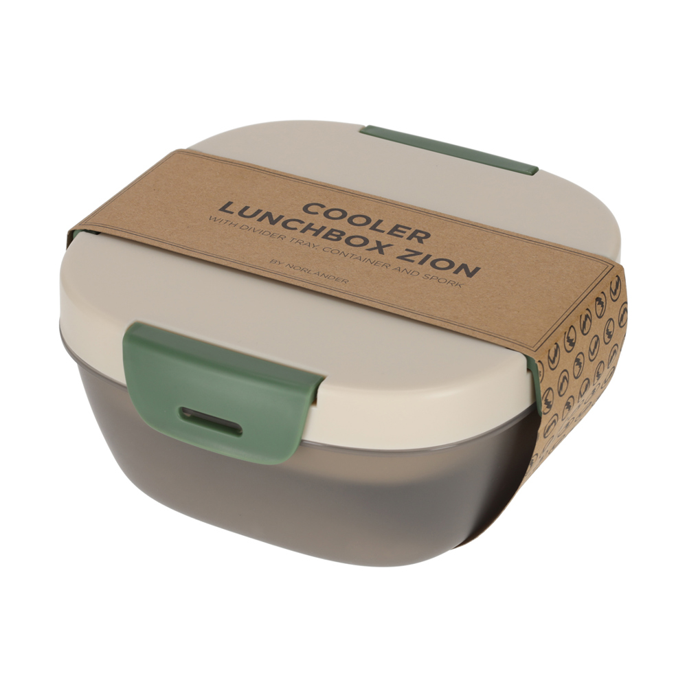 NORLÄNDER Lunchbox Met Koelelement Zion Taupe