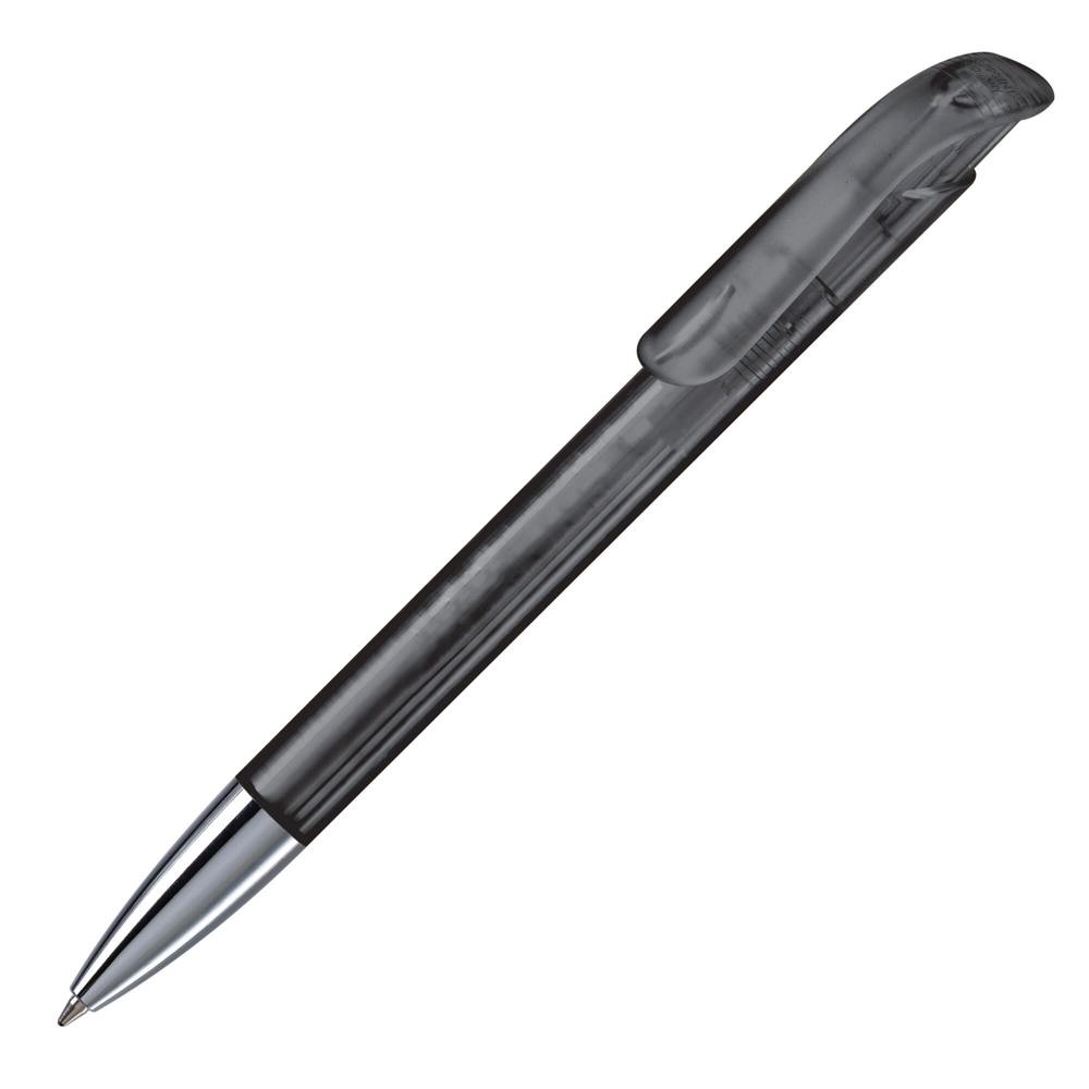 Balpen Atlas transparant metalen tip - Transparant / Zwart