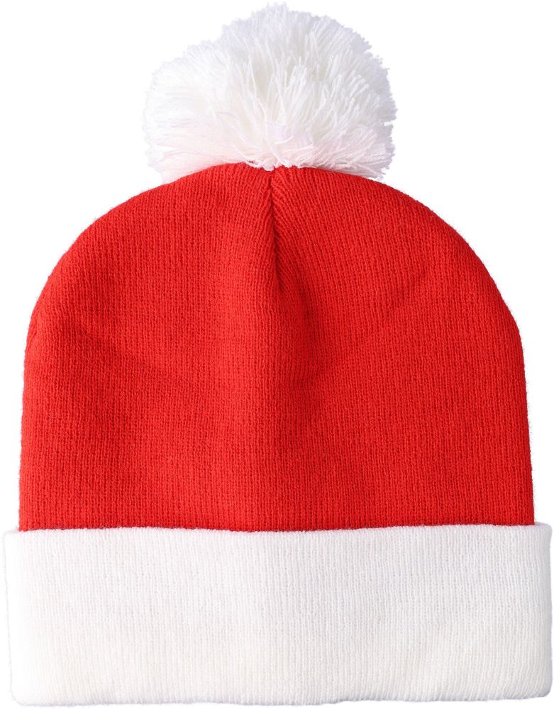 Kerstmuts Eleni | Gebreid - Rood