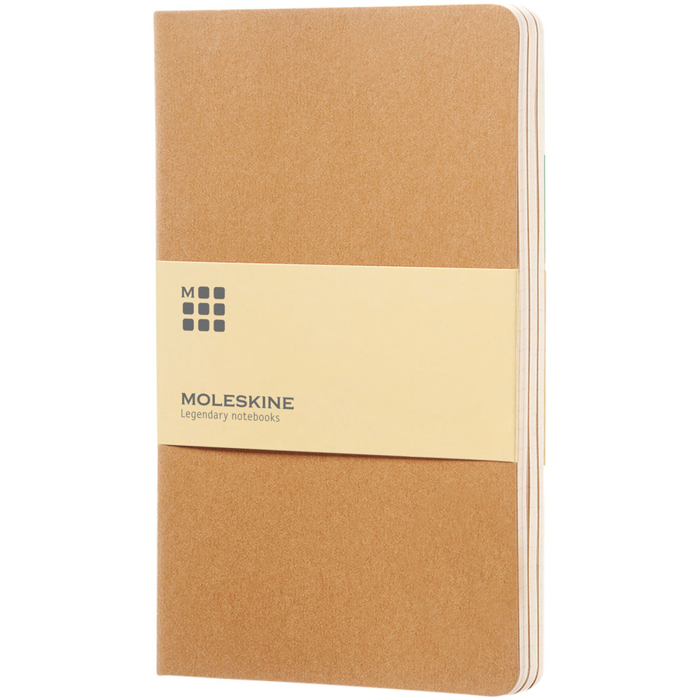 Moleskine Cahier Journal L - gelinieerd - Kraftbruin